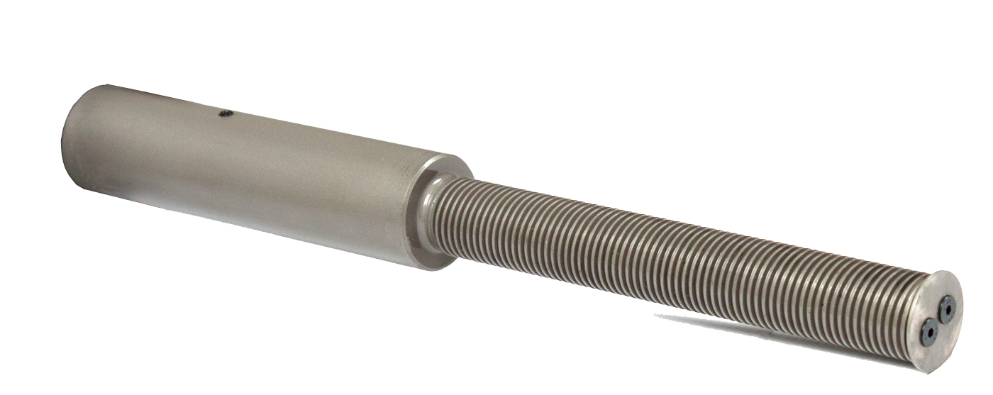Acme thread spindle with cross pin 