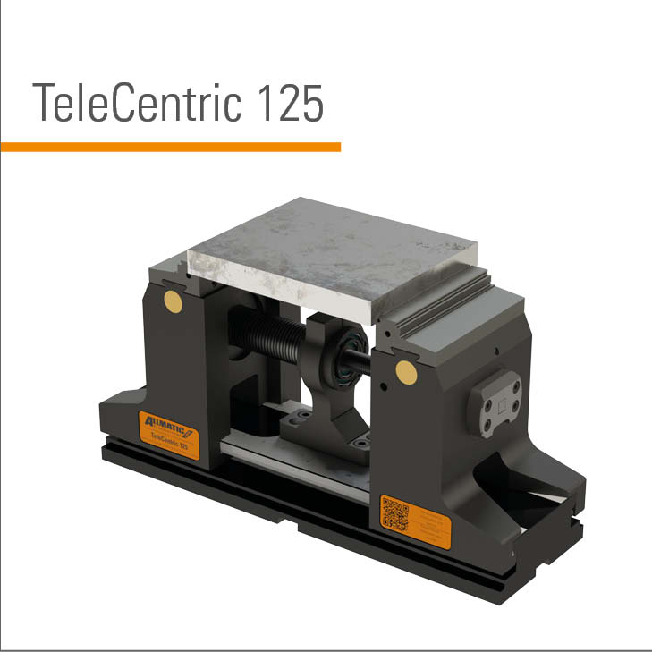 NEW: TeleCentric in jaw width 125 mm