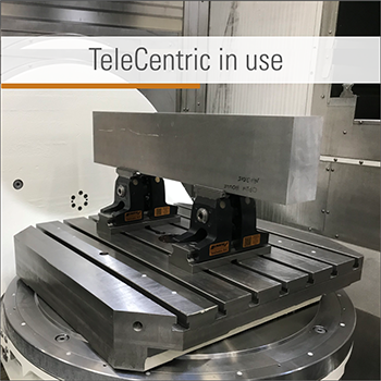 TeleCentric - clamping device for 5-axis machining
